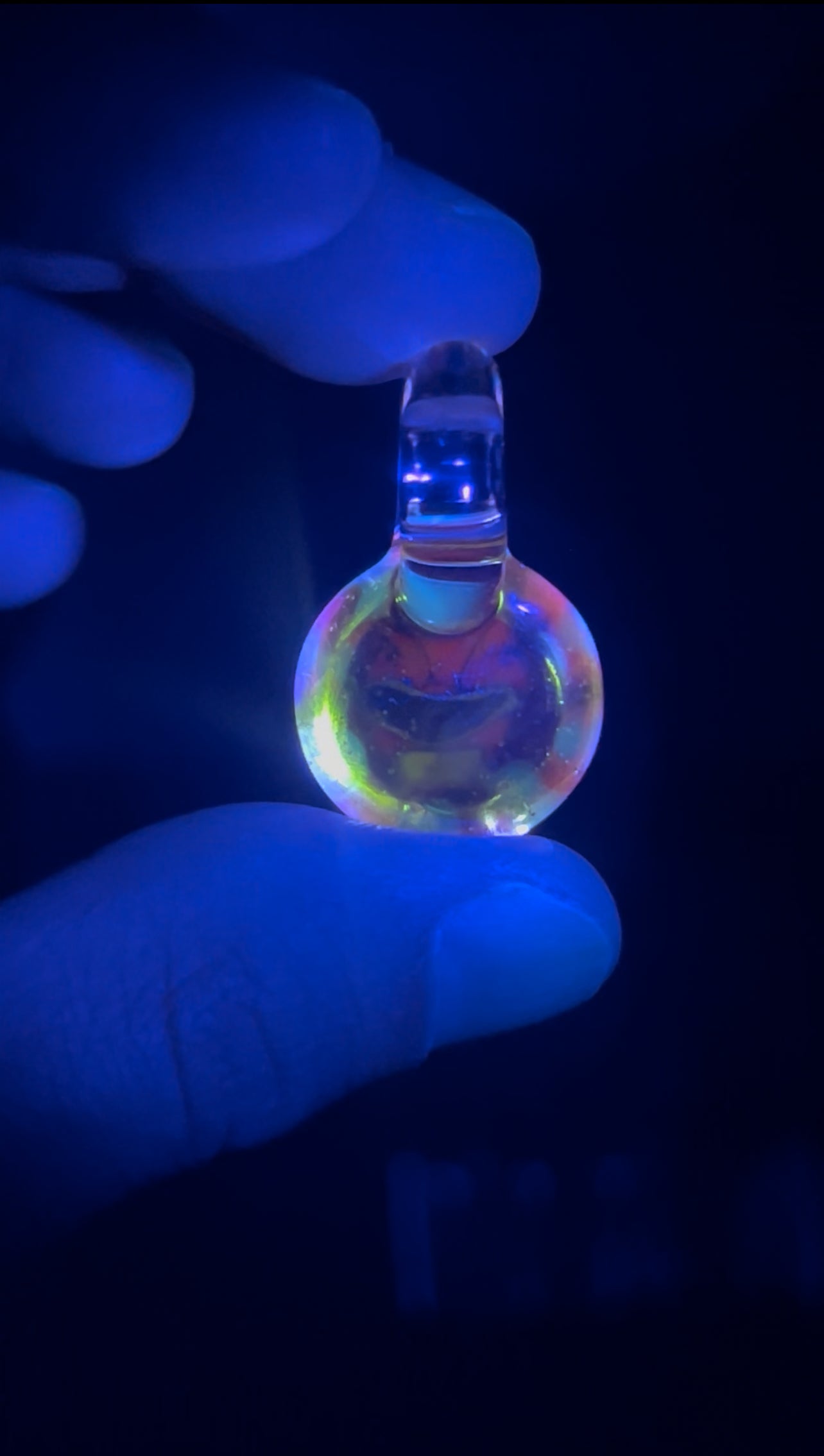 Pendant - Red Power Ranger mille, terps / blu-v / Lucy (UV)