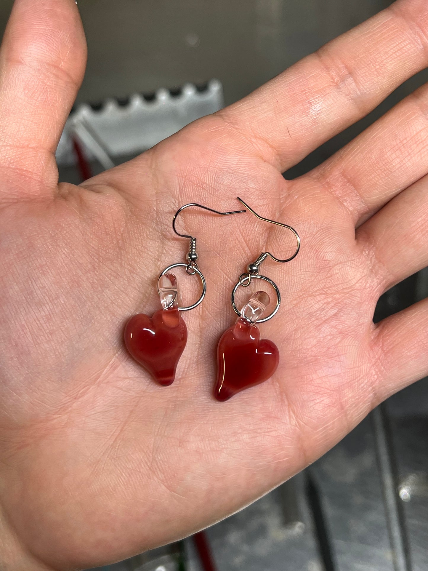 Earrings - Hearts
