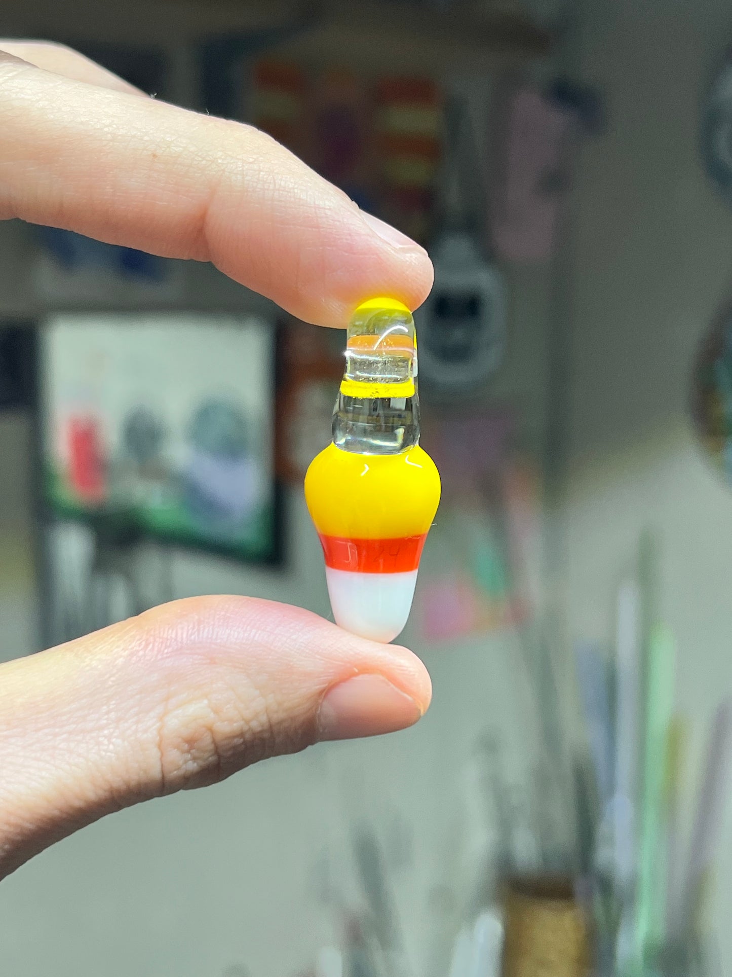 Pendant - Candy Corn