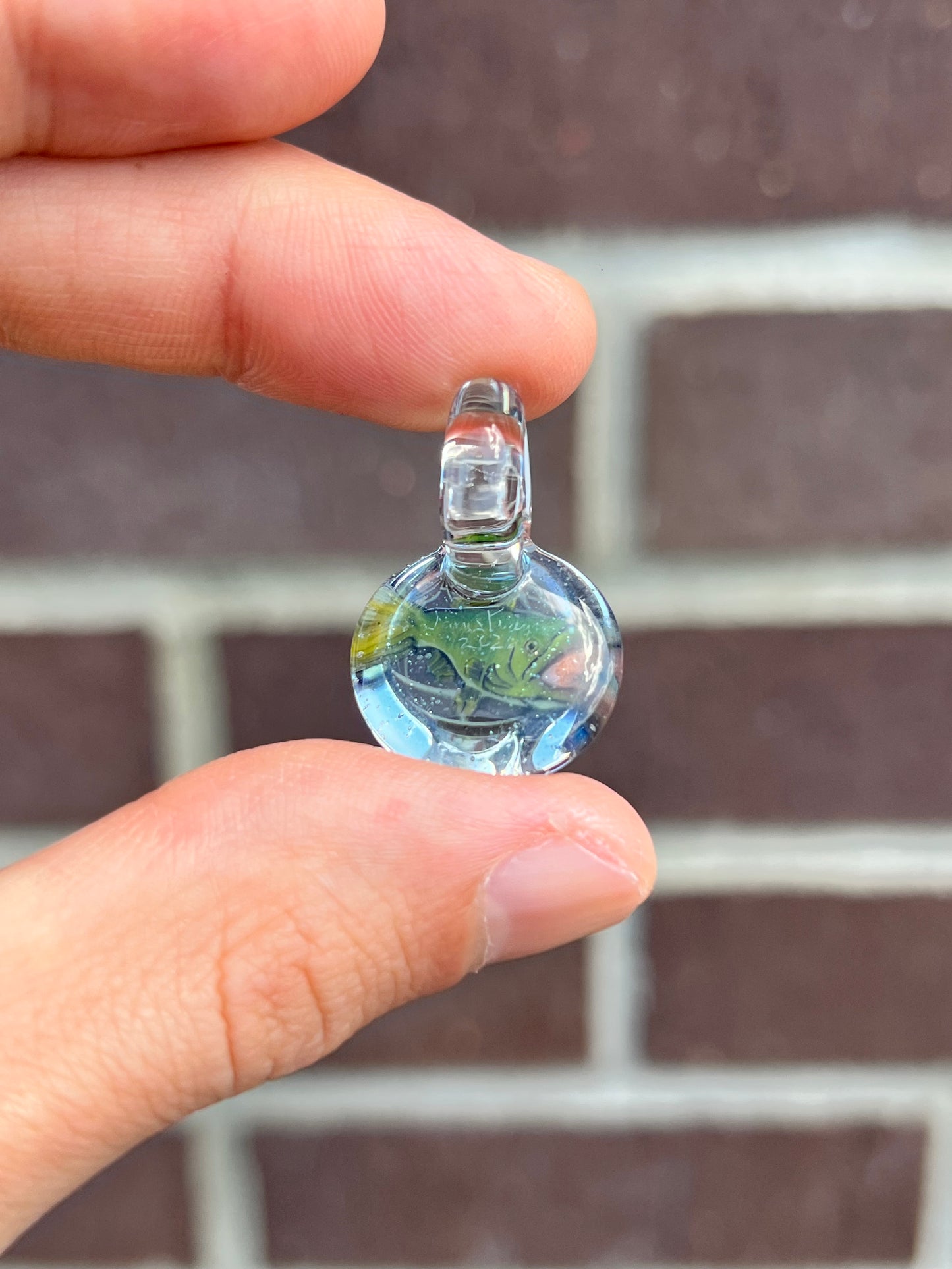 Pendant - Bass Mille, blue stardust / blu-v (UV)
