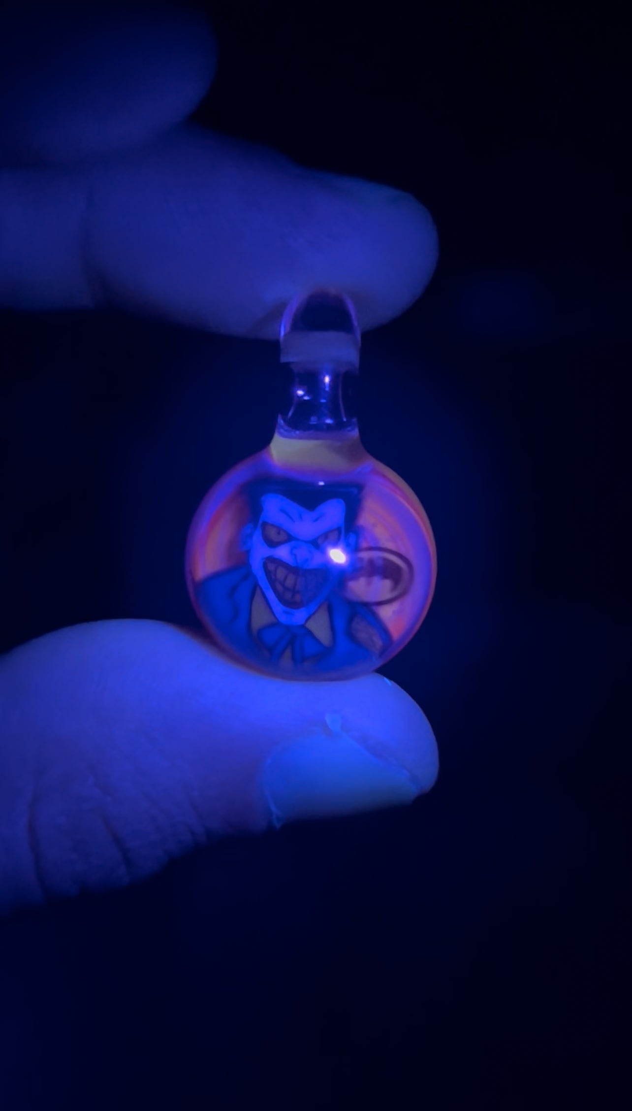Pendant - Joker / Batman Mille, swirl (UV)