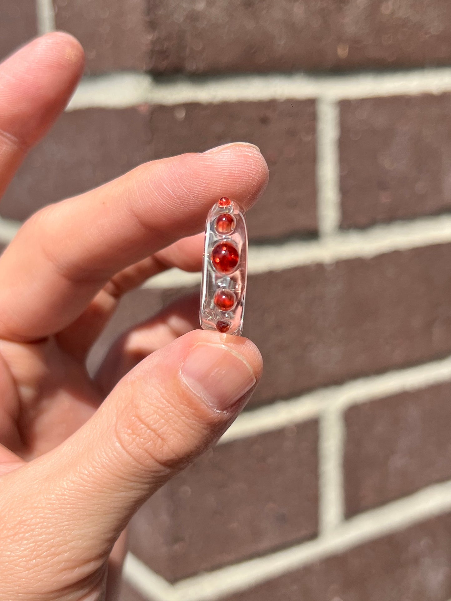 Ring size 3.5 Red Elvis
