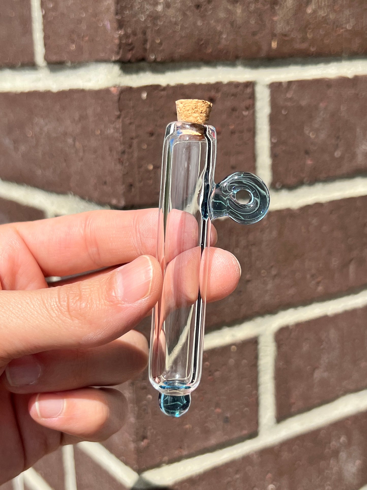 Vial - Clear / Blue Stardust