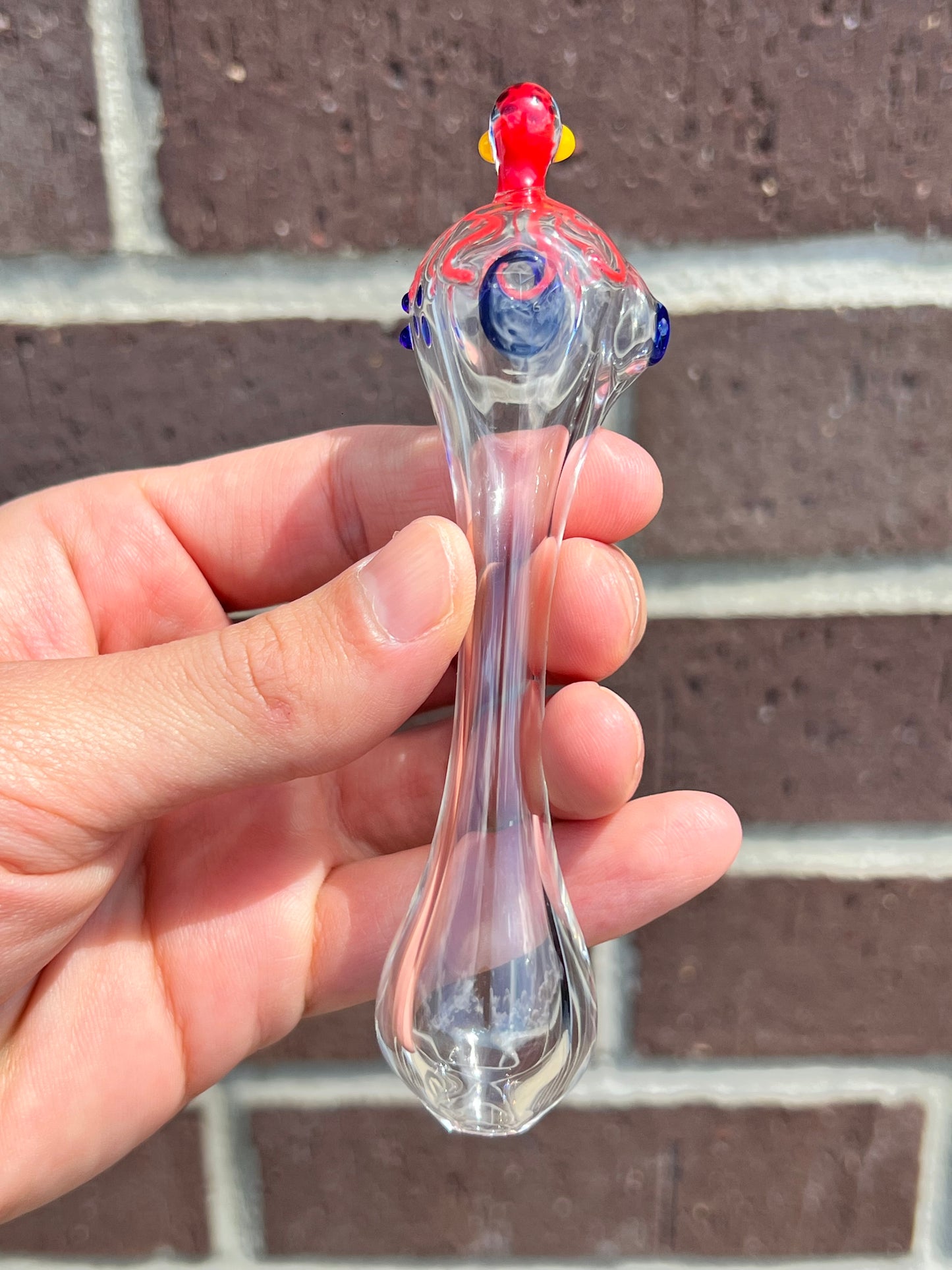 Pipe - Red Octopus Spoon