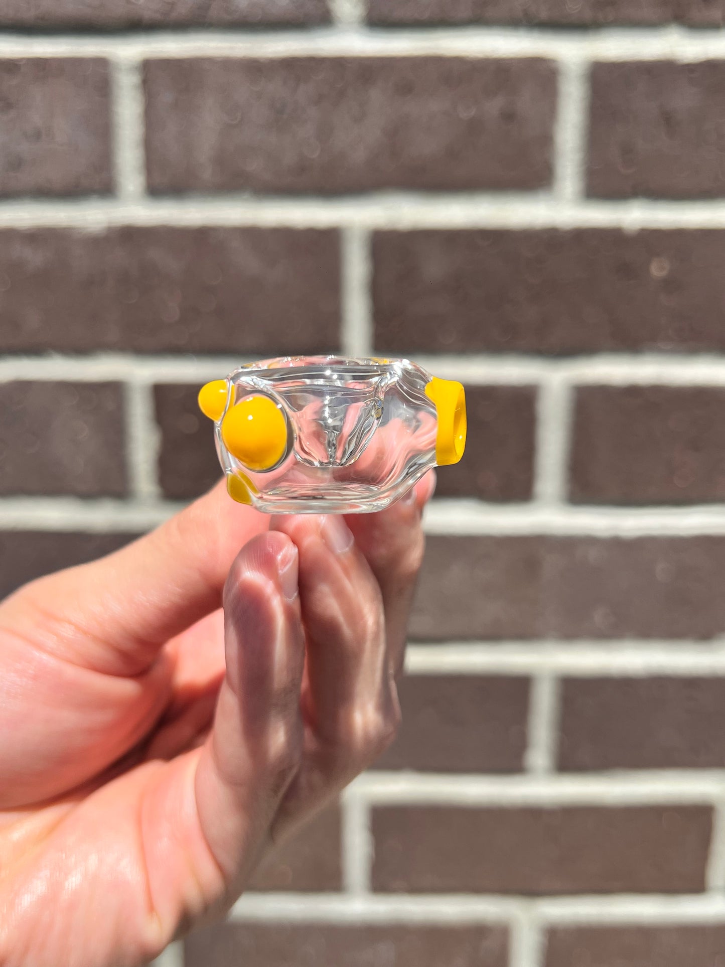 Pipe - Clear / Yellow Spoon
