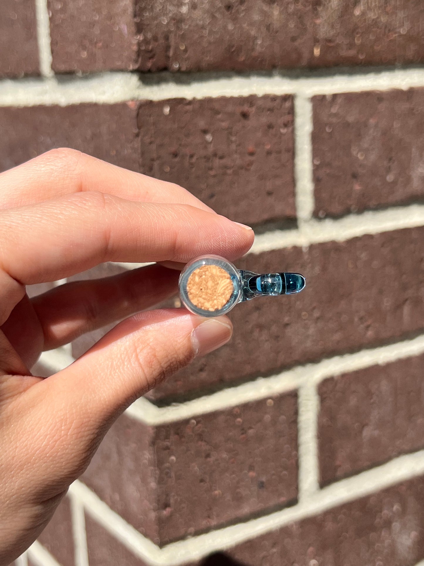Vial - Clear / Blue Stardust