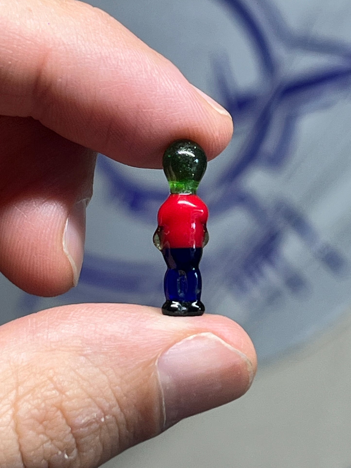Miniature alien sculpture