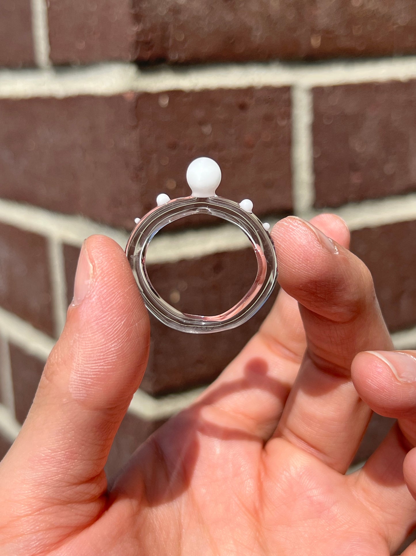 Ring size 12 Star White