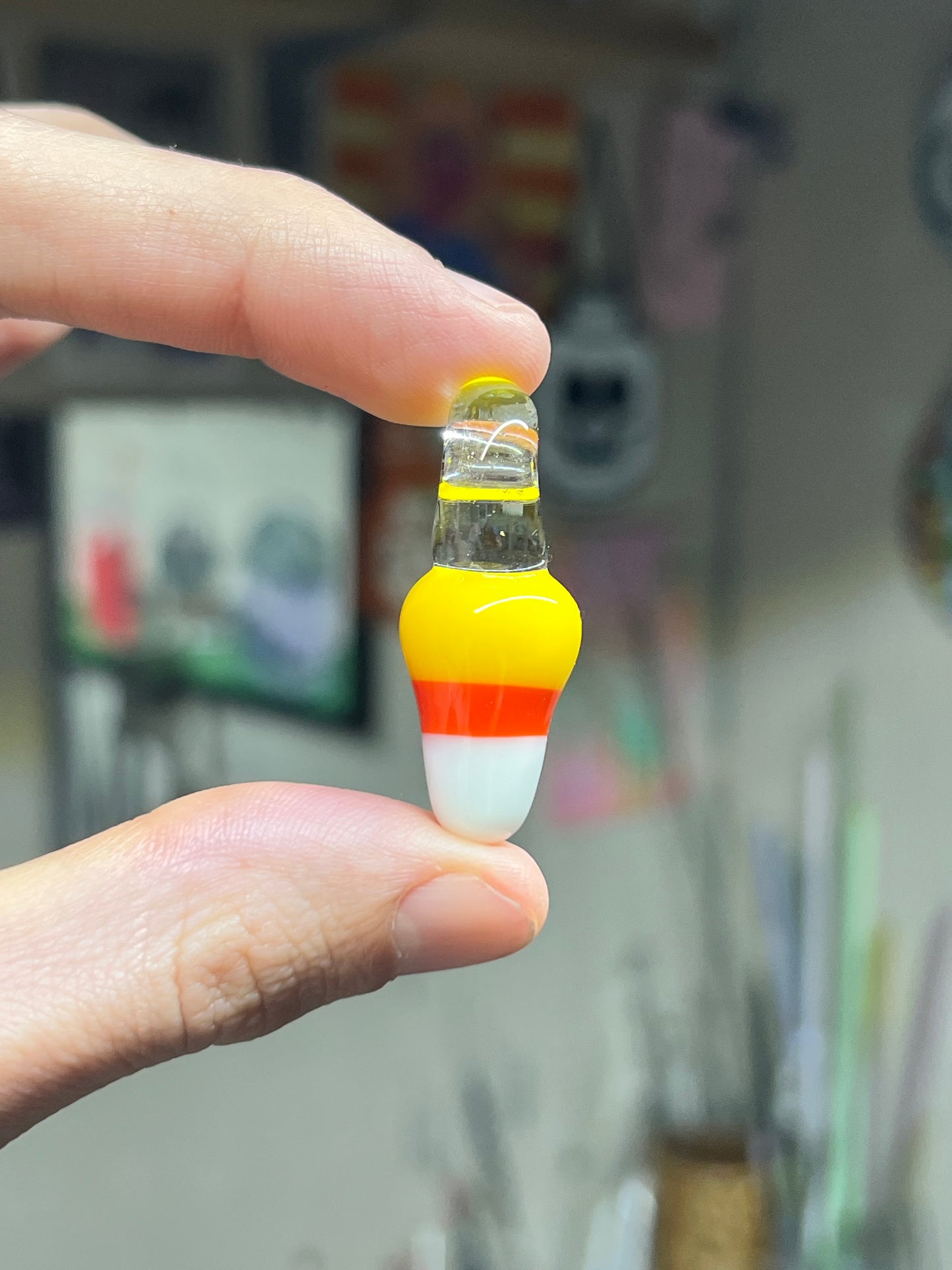 Pendant - Candy Corn