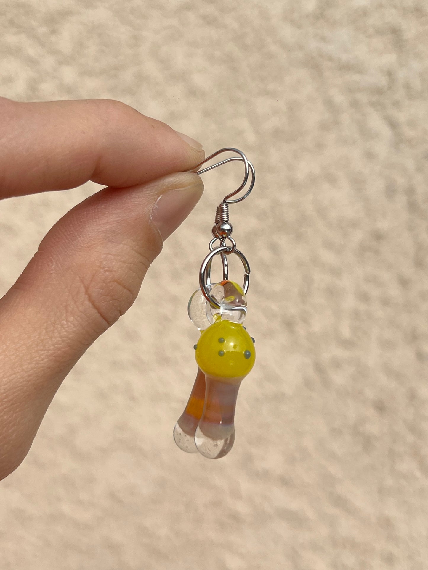 Earrings - Mushrooms