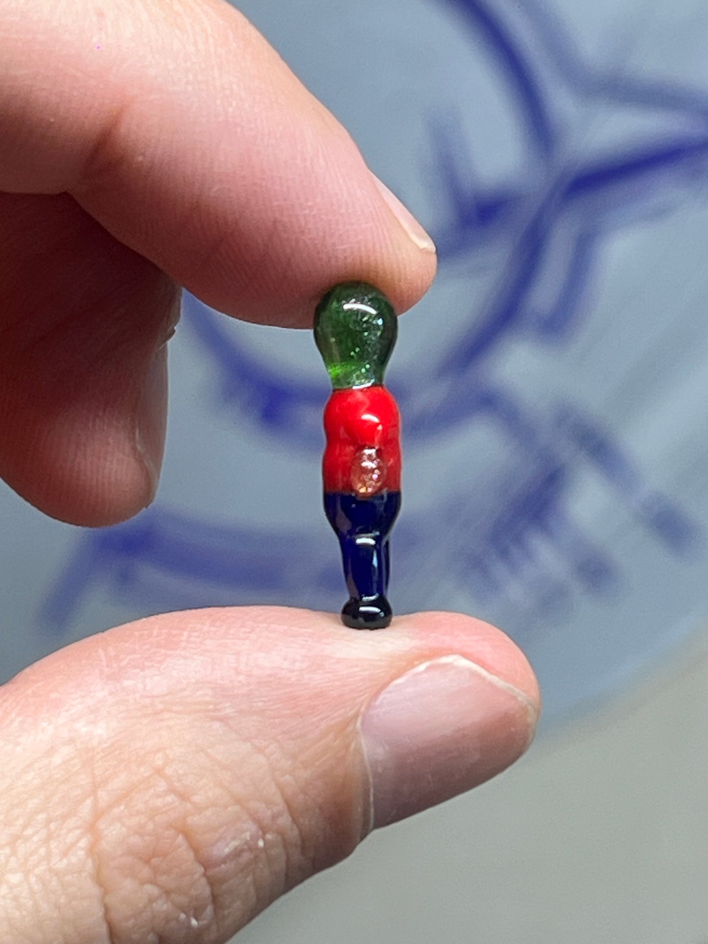 Miniature alien sculpture
