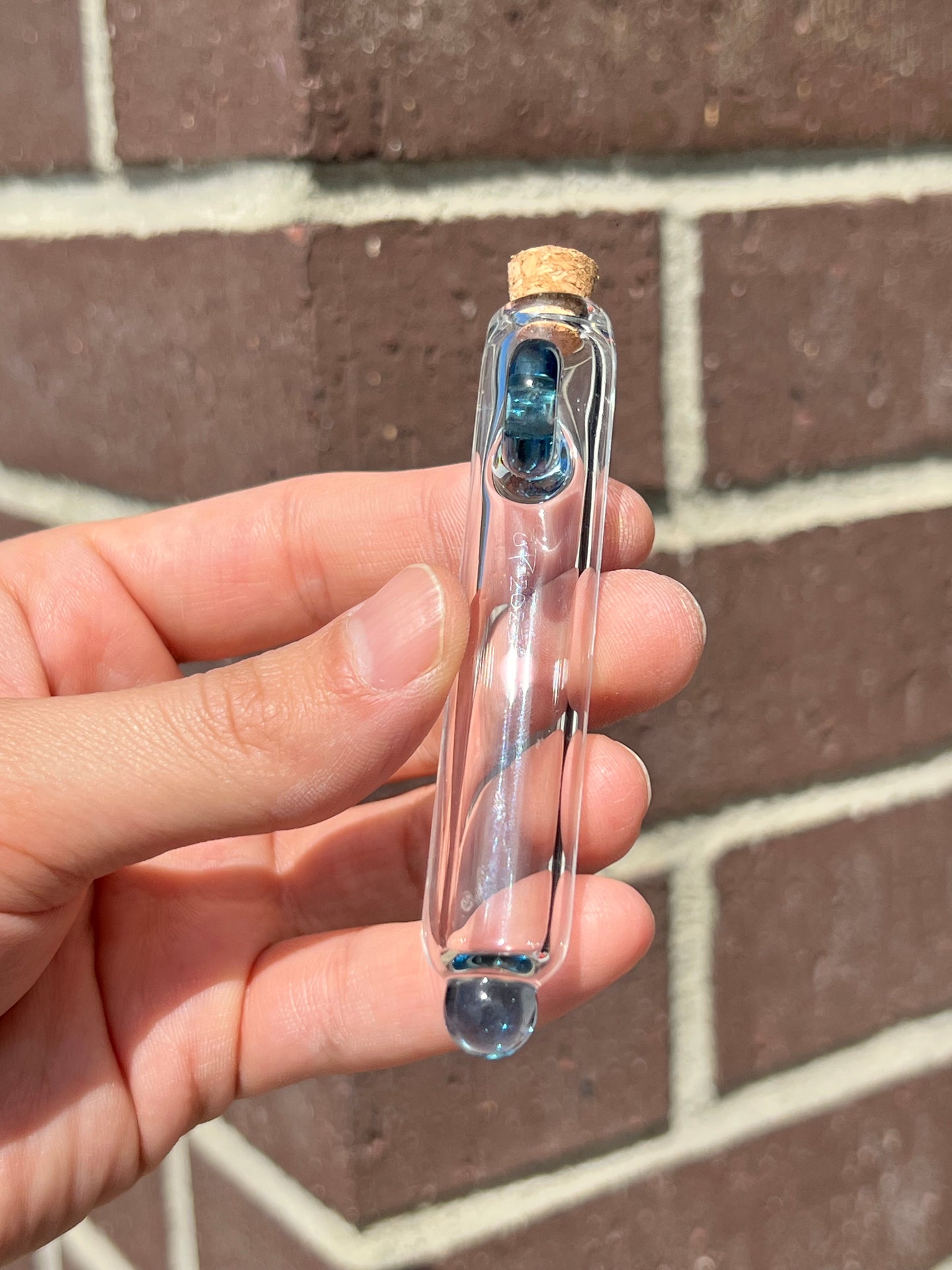 Vial - Clear / Blue Stardust