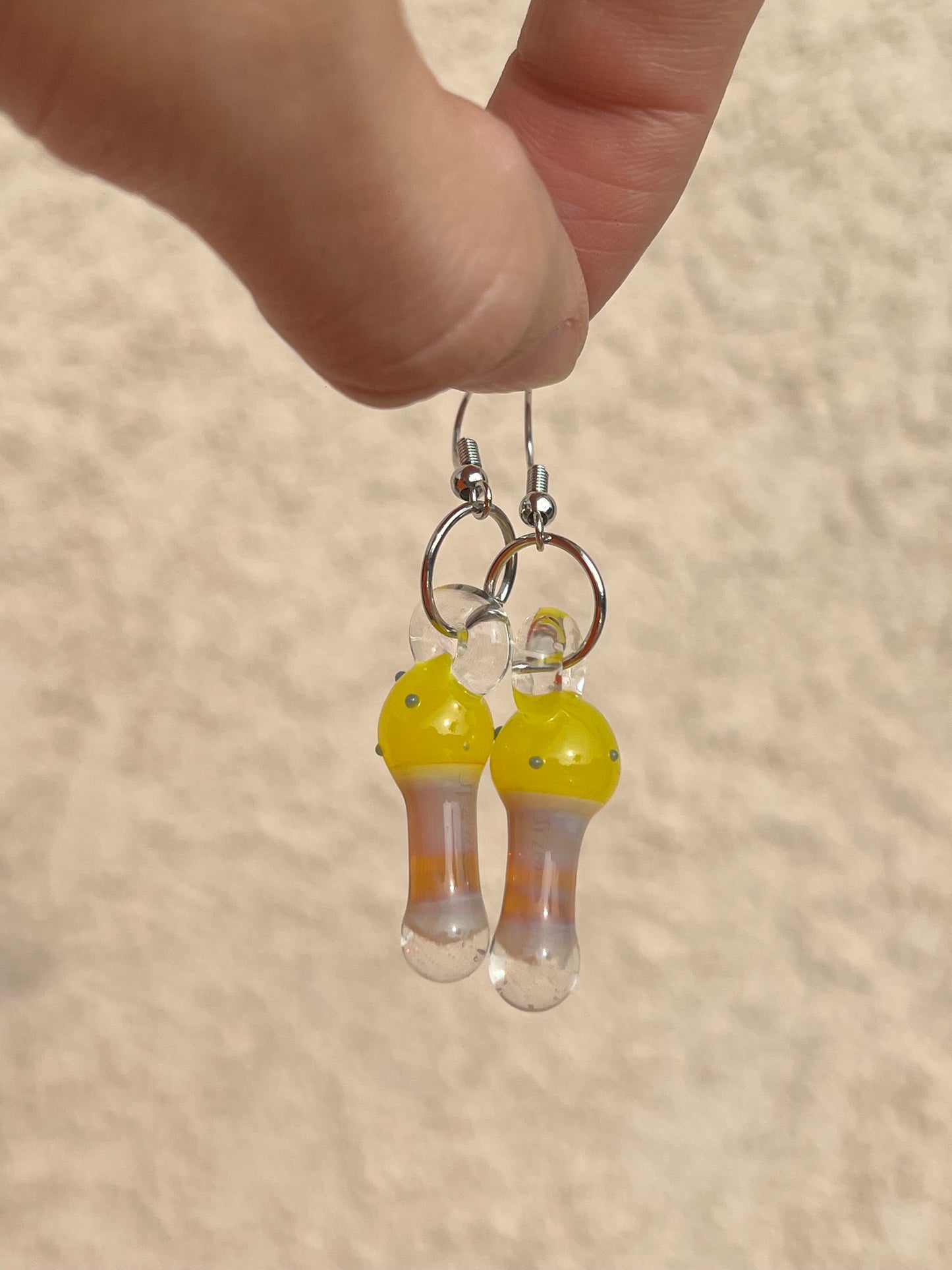 Earrings - Mushrooms