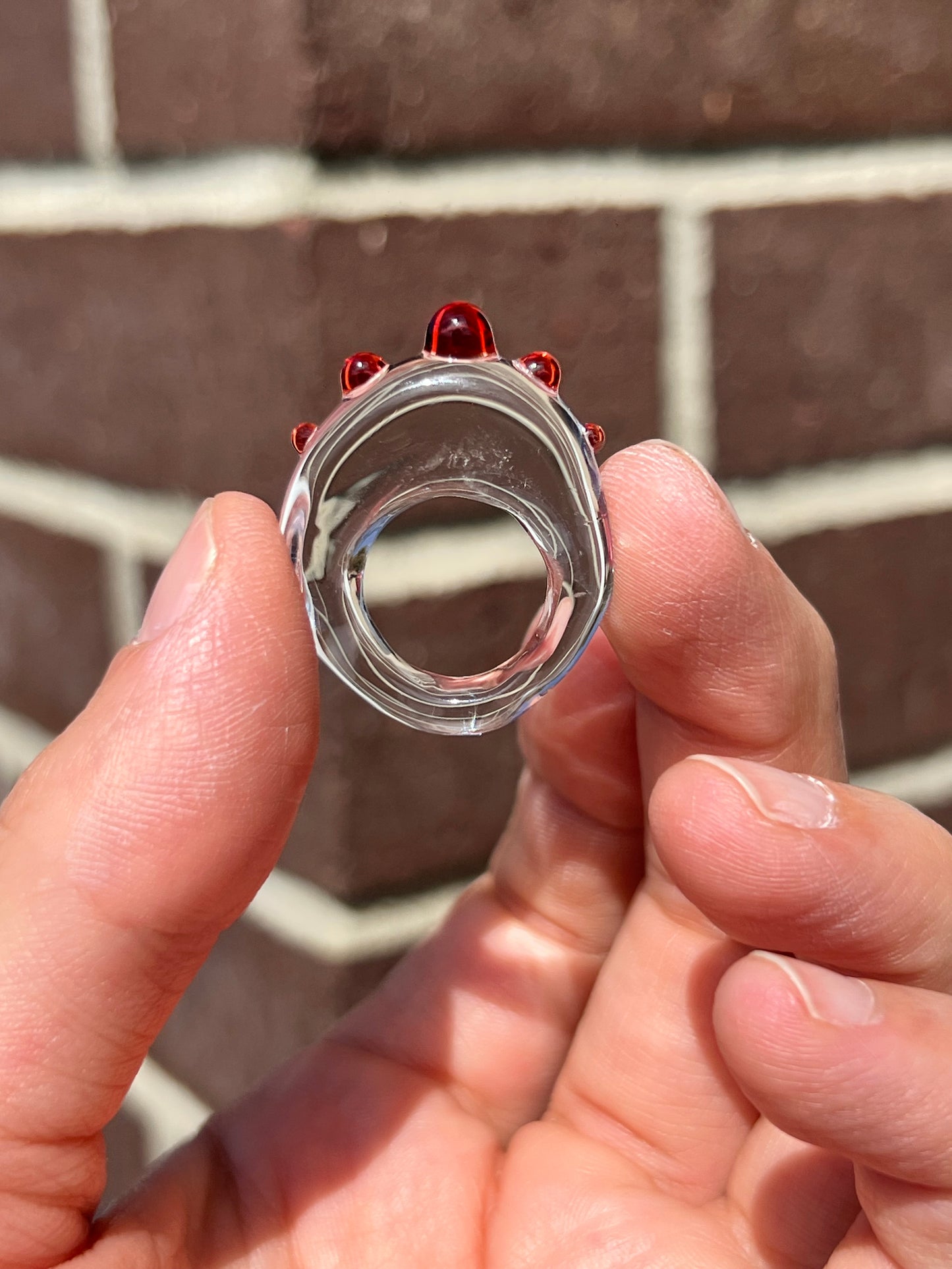 Ring size 3.5 Red Elvis