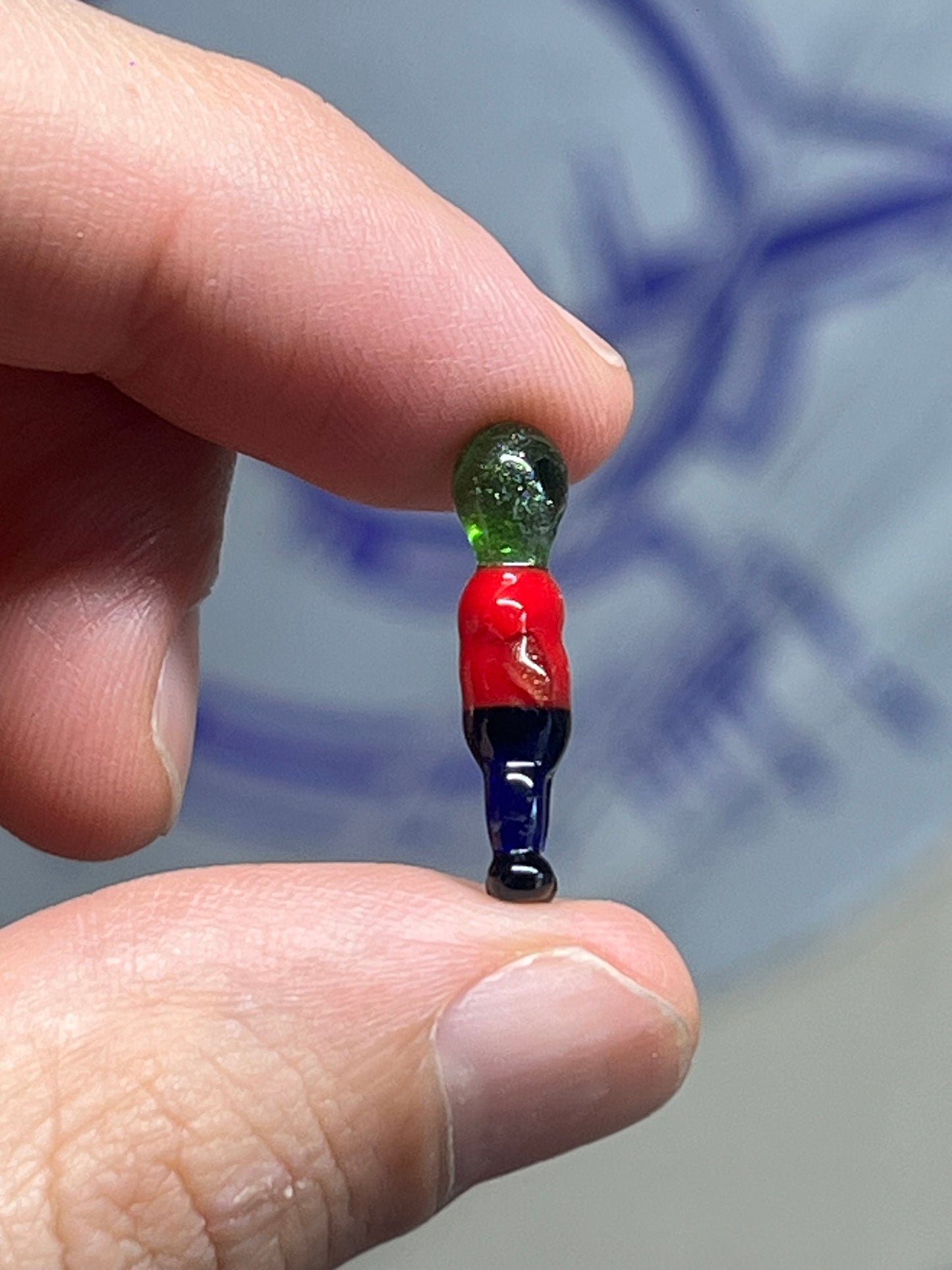 Miniature alien sculpture