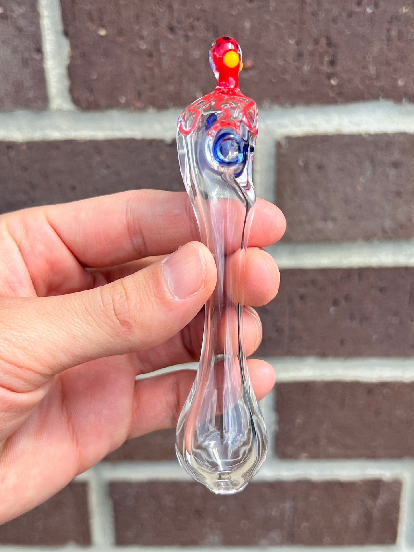 Pipe - Red Octopus Spoon