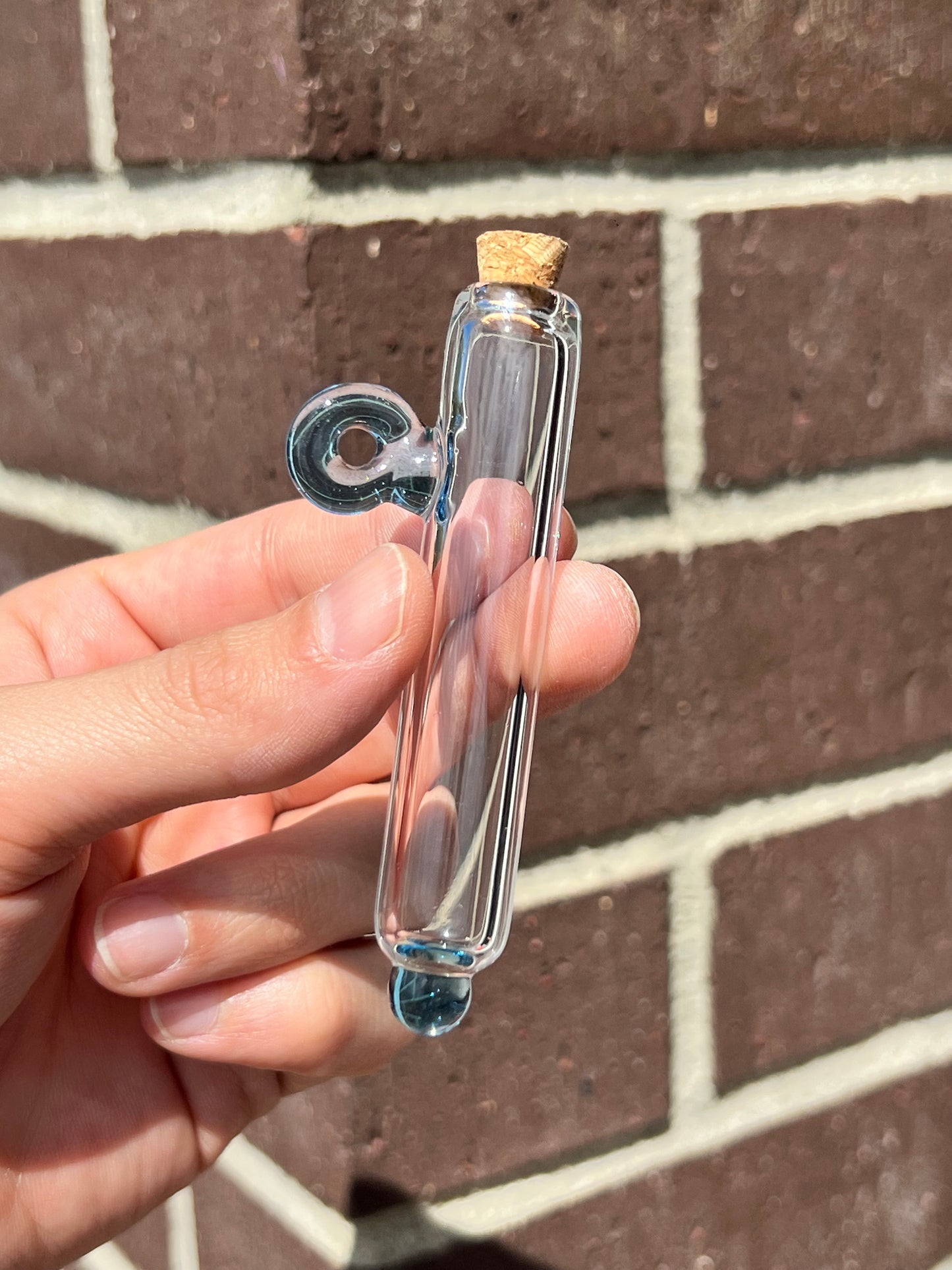 Vial - Clear / Blue Stardust
