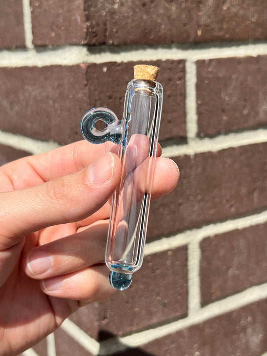 Vial - Clear / Blue Stardust