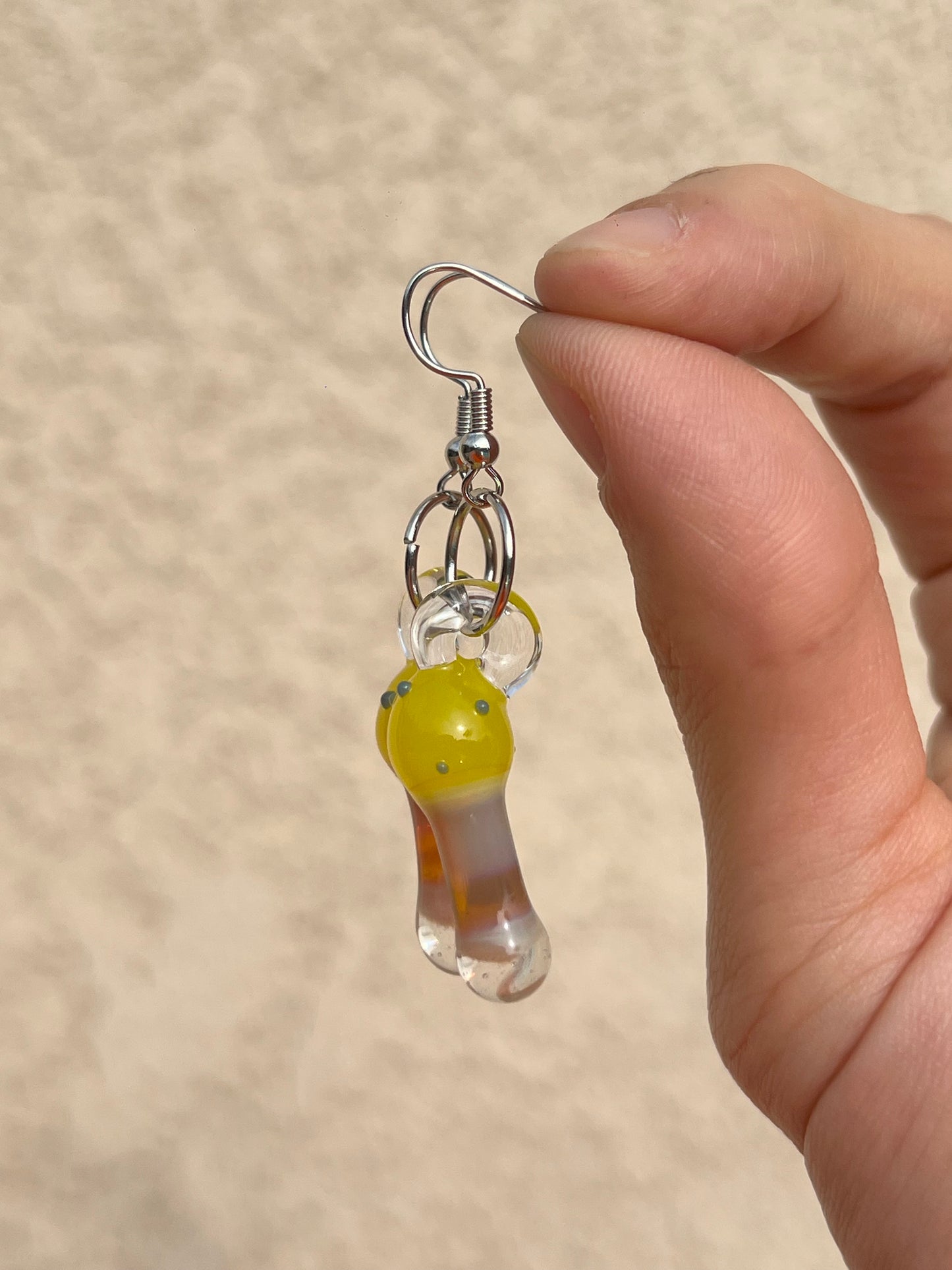 Earrings - Mushrooms