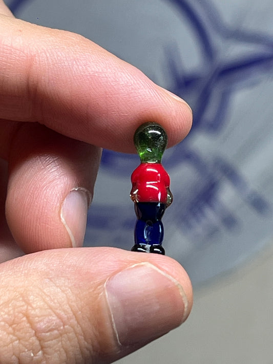 Miniature alien sculpture