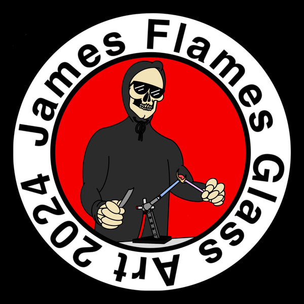 James Flames Glass Art